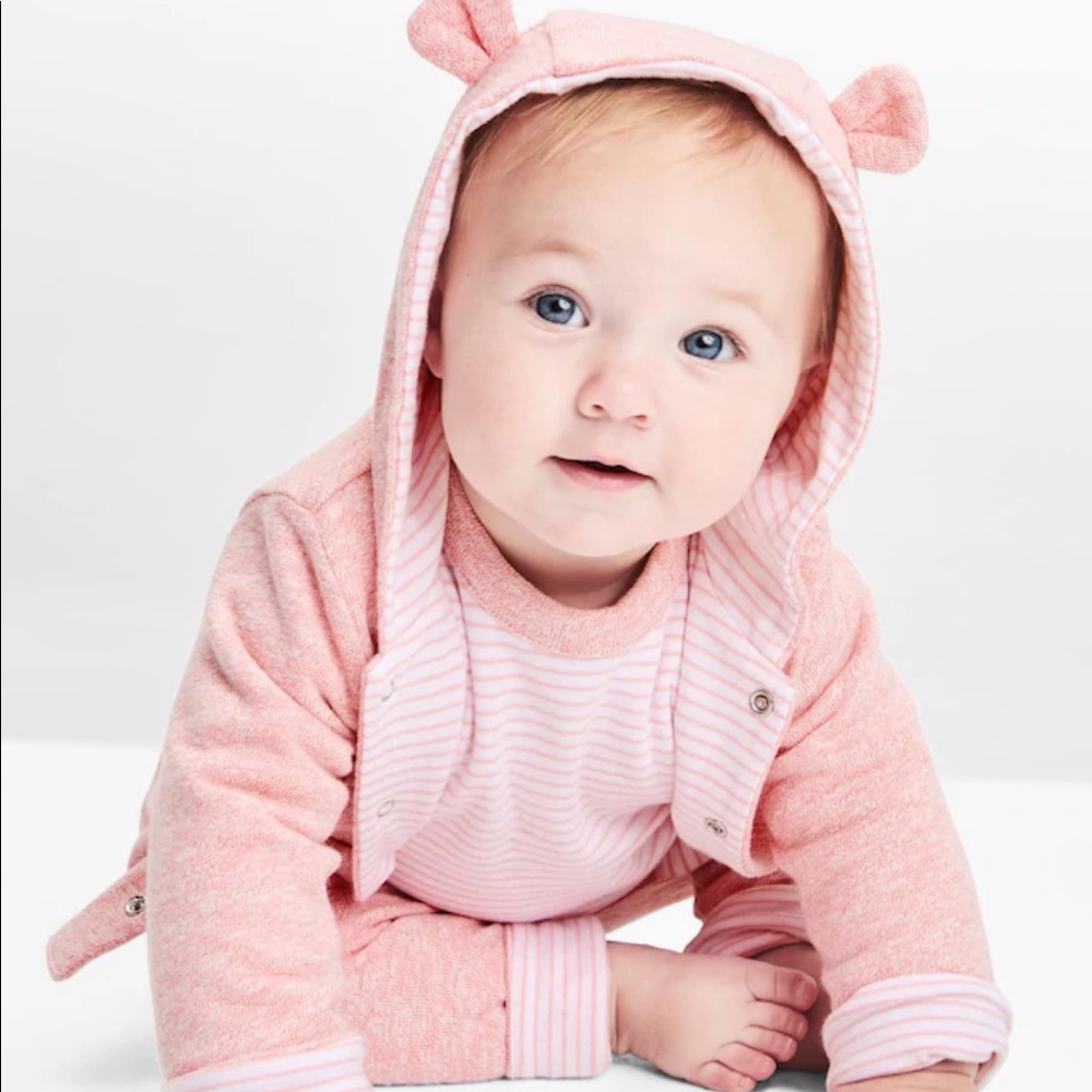 Baby Gap Favorite Reversible Bear Hoodie & Sweats